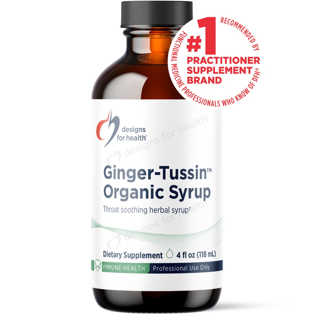 [GCT4OZ] Ginger-Tussin™ Organic Syrup